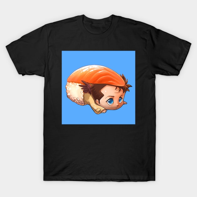 Castiel Sushi T-Shirt by GioGui